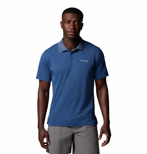 Columbia Men's PFG Freezer™ Polo Shirt Mavi Erkek Yakalı Tişört FM4923 ürün görseli 1