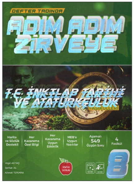 Newton 8. Sınıf LGS İnkılap Tarihi ve Atatürkçülük Adım Adım Zirveye Fasikülleri ürün görseli 1
