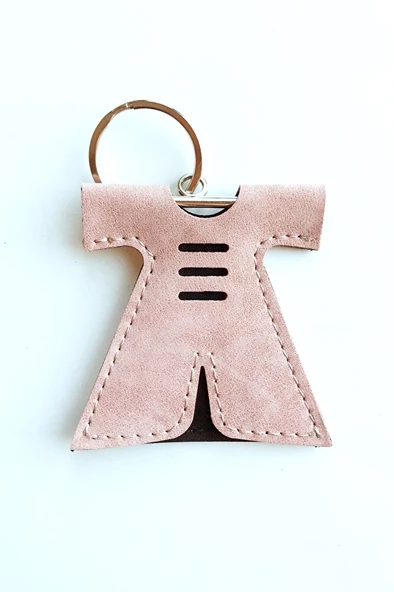 Kaftan Anahtarlık Osmanlı Hürrem Vegan Deri Pembe ürün görseli 1