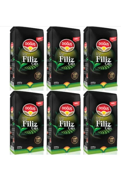 Siyah Filiz Çayı 1000 gr x 6 ürün görseli 1
