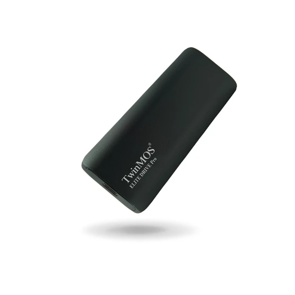 1 TB TWINMOS EXT SSD ELITE DRIVE PRO (1100-1050Mb/s) TYPE-C/USB DARK GRAY PSSD1TBEDP ürün görseli 1
