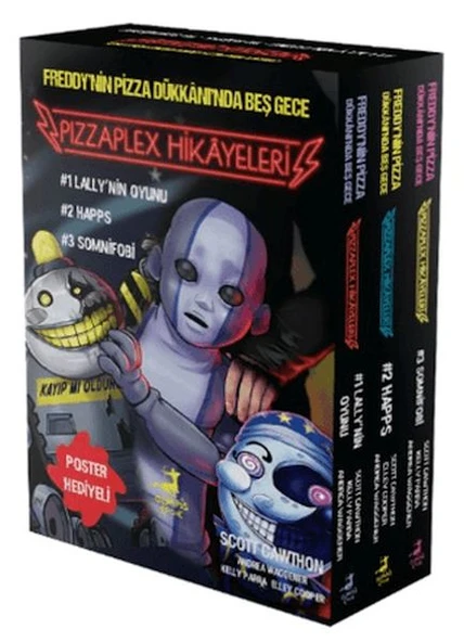 Pizzaplex'ten Hikayeler 3 Kitaplık Kutulu Set - Freddy'nin Pizza Dükkanı'nda Beş Gece ürün görseli 1