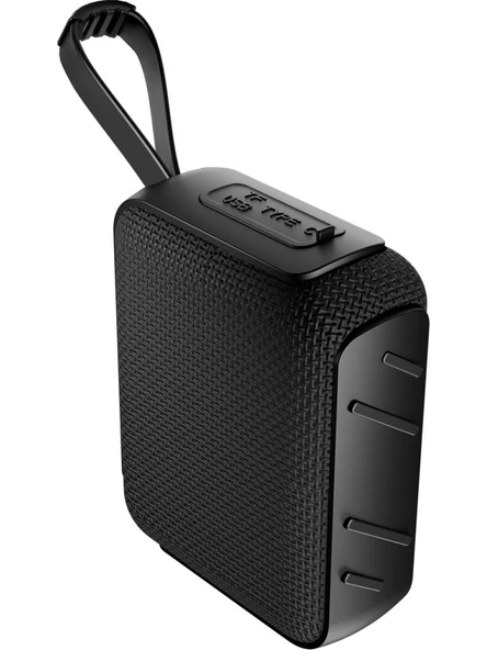 ASONIC AS-03 SIYAH USB-TF-TWS-BLUETOOTH SPEAKER - Resim 4