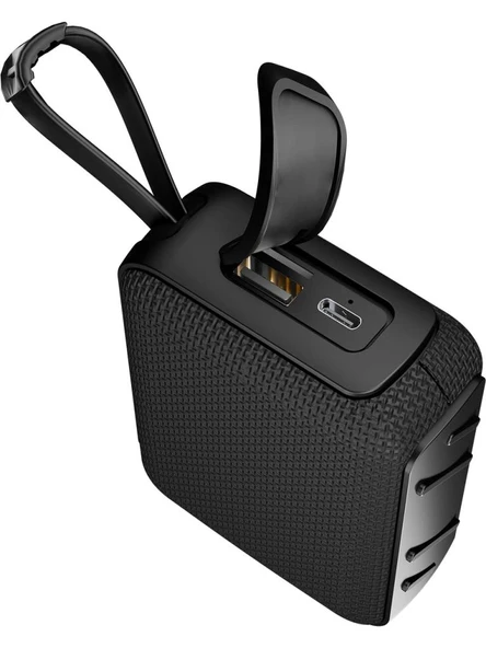 ASONIC AS-03 SIYAH USB-TF-TWS-BLUETOOTH SPEAKER - Resim 2