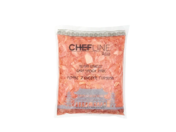 Chefline Asia Pembe Zencefil Turşusu (Pink Gari Shoga) 1.5 KG ürün görseli 1