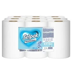Selpak Pro Touch İçten Çekmeli Kağıt Havlu 2 Katlı 6’lı ürün görseli 1