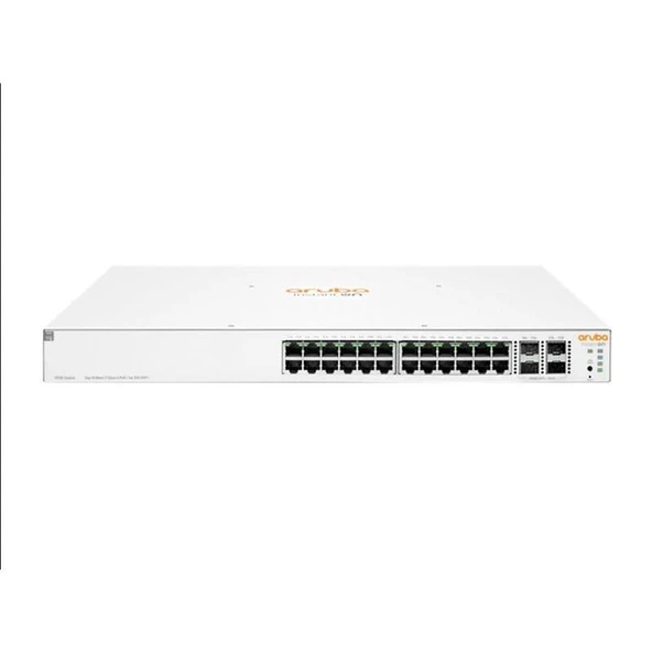 HPE ARUBA ION 1930 JL683B 24 PORT GIGABIT+4X10GB SFP+ UPLINK YÖNETİLEBİLİR 195W POE RACKMOUNT SWITCH ürün görseli 1