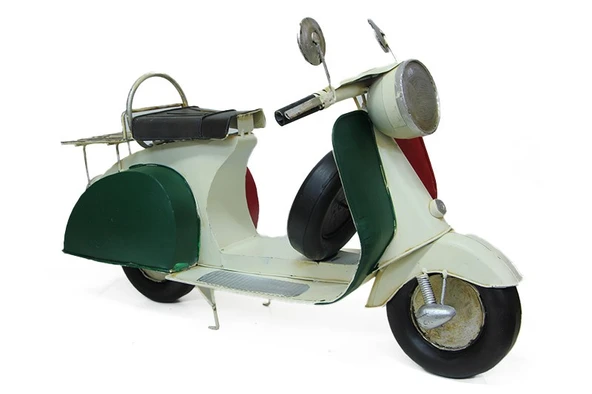 Dekoratif Metal Scooter - Resim 2