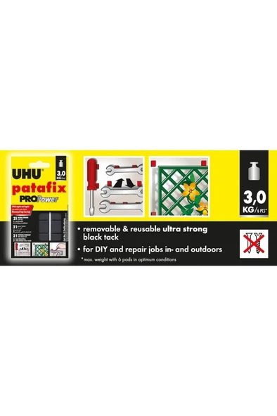 Uhu Patafix Propower Beyaz - Resim 2