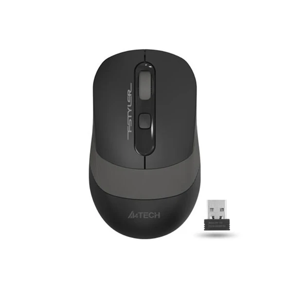 A4 TECH FG10 GRİ 2.4G NANO 2000DPI KABLOSUZ MOUSE ürün görseli 1