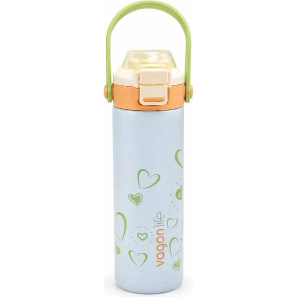 Vagonlife Vgn-1110 600 Ml Çelik Termos Mavi ürün görseli 1