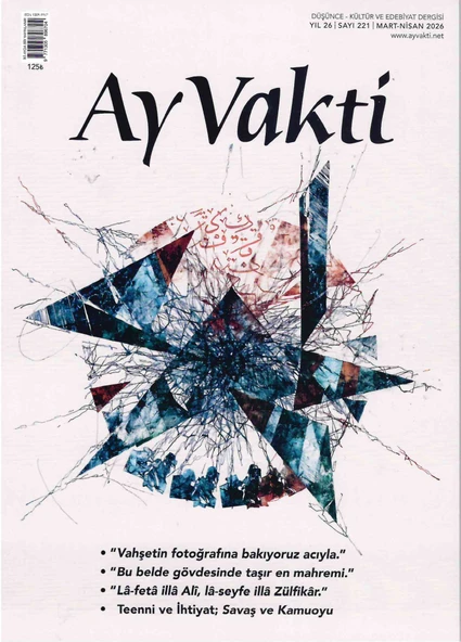 Ay Vakti Dergi 221.Sayı Mart-Nisan 2026 ürün görseli 1
