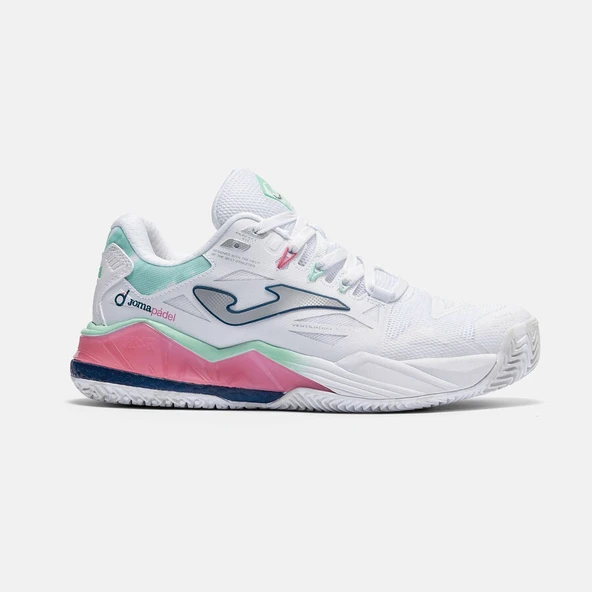 Joma Spin 2602 Kadın Tenis Ayakkabısı Beyaz TSPILS2602OM ürün görseli 1
