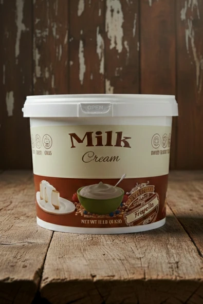 Süt Kreması 5 Kg. - Resim 4