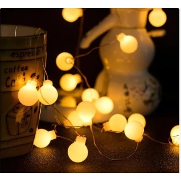 5m 28 Led Kırmızı Işık Şeffaf Kablo Fişli Eklemeli ürün görseli 1