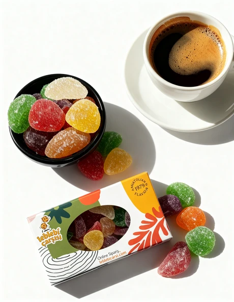Karışık Dilim Jole Lokum - 250 Gr - Resim 5