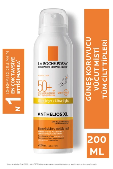 La Roche Anthelios XL Brume Spray SPF50+ 200ml ürün görseli 1