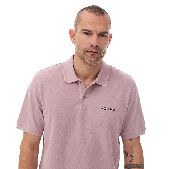 Columbia M Cascade Range Solid Polo Erkek Outdoor Tişört CS0214 - Resim 4