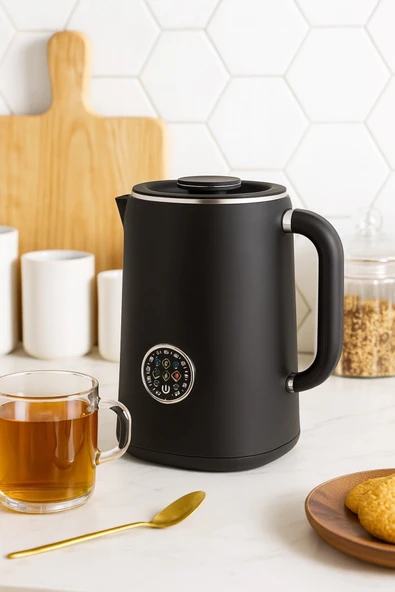 BRİLLANT KETTLE SPECTURM DİGİTAL SİYAH - Resim 2