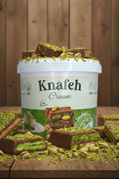 Künefe Kreması 5 Kg. %30 Antep Fıstıklı ürün görseli 1