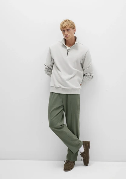 Mavi 0010480-85485 Yeşil Pantolon - Resim 2
