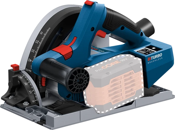 Bosch Professional GKT 18V-52 GC Akülü daldırmalı testere (Solo) ürün görseli 1