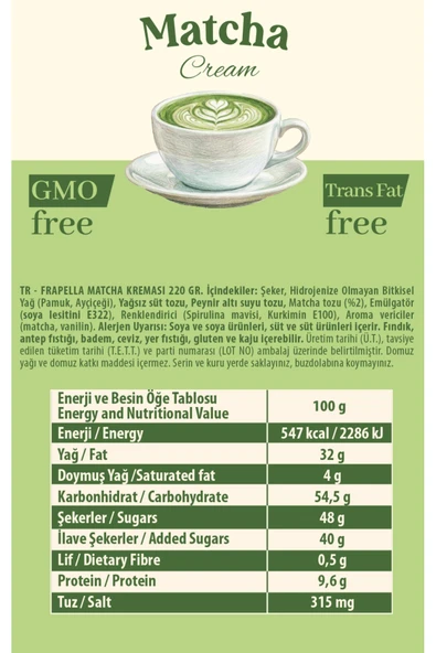 Matcha Kreması 220 Gr. - Resim 6