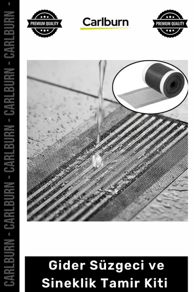 #Bant Dayanıklı Güçlü Yapışkan Saç Yakalayıcı Çözüm Gider Süzgeci Sineklik 12 cm 4 Metre Tamir Kiti ürün görseli 1