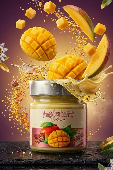 Patlayan Şekerli Mango Kreması 220 Gr. - Resim 3