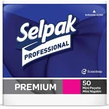 Selpak Prof Mini Peçete 50’li 24x24 cm x24 Paket ürün görseli 1