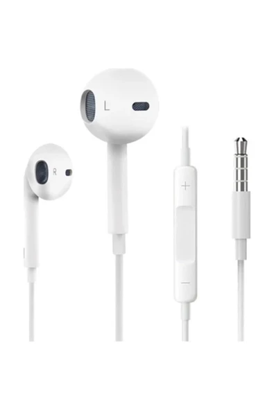 Syrox Mikrofonlu Kulak Içi Kulaklık Telefon Kulaklığı Apple Iphone Uyumlu Kulaklık 5 5s 6 6s Plus Uyumlu ürün görseli 1