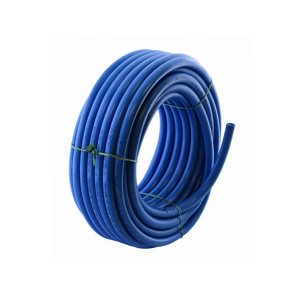 Süper Mavi Kauçuklu Bahçe Hortumu Kalın 25 Metre 3 Katlı Sağlam Su Sulama Yıkama Hortum 12.5 mm 1/2" ürün görseli 1