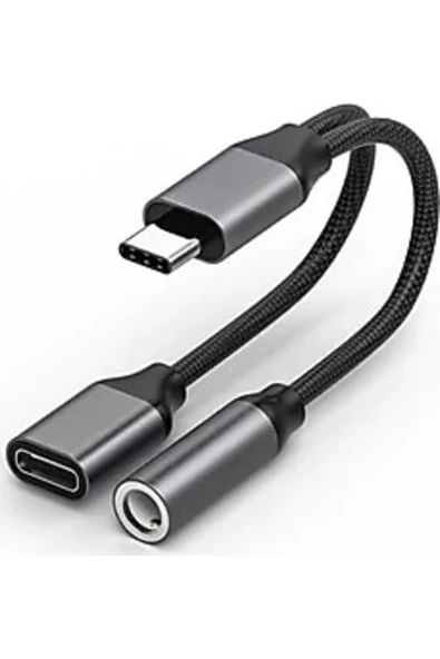 myrox Type-C Dönüştürücü Kulaklık Şarj Dönüştürücü ürün görseli 1