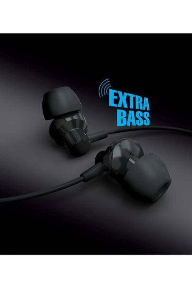 Syrox K15 Metal Extra Bass Mikrofonlu Kulak Içi Kulaklık ürün görseli 1