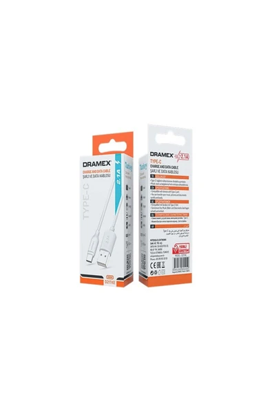 Dramex D21tke 2.1a Type-c Eco Kablo ürün görseli 1