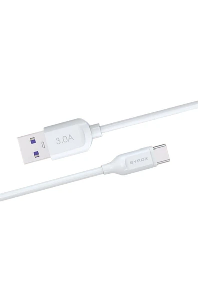 Syrox C109 Type-c 1m 3,0a 18w Quick Şarj Kablosu (ECO KUTU) ürün görseli 1