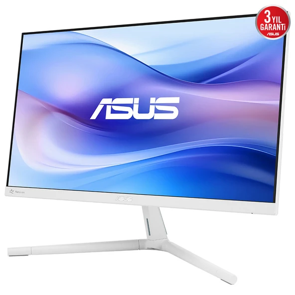 ASUS VU279HFI-W 27 IPS NANO IYON 1920x1080 1ms 100Hz 250cd HDMI VESA 3YIL EYECARE PLUS DÜSÜK MAVI ISIK FLICKER- FREE ÇERÇEVESIZ MONITÖR ürün görseli 1
