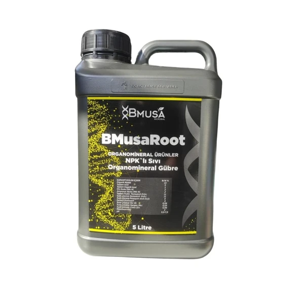 BMusa Root Npk’lı Sıvı Organominarel Gübre 5 Lt ürün görseli 1
