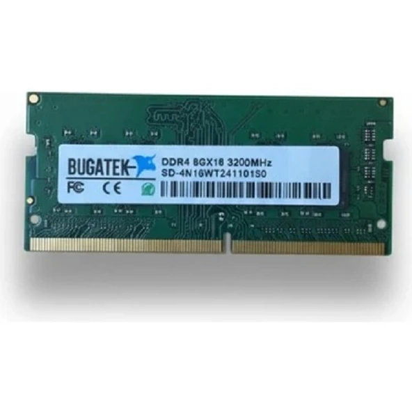 BUGATEK DDR4 8 GB 3200 MHZ LAPTOP RAM ürün görseli 1