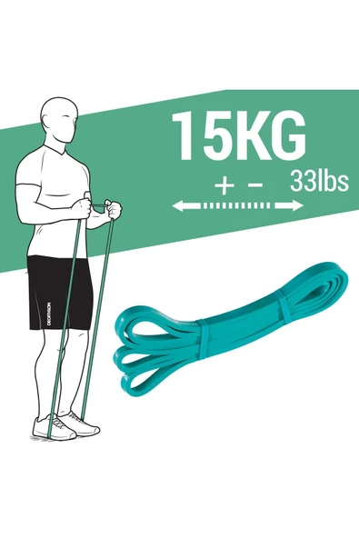 DOMYOS Direnç Bandı - 15 Kg - fitness ürün görseli 1