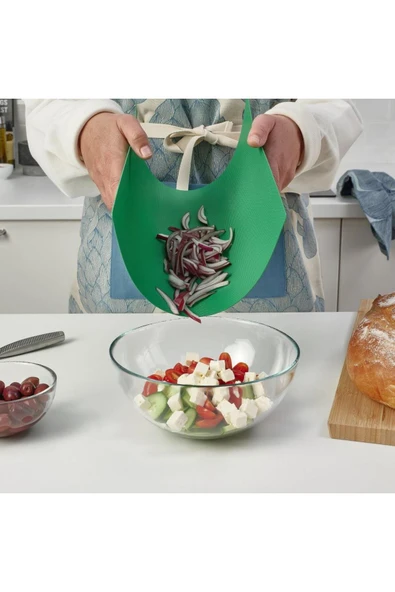 IKEA FINFÖRDELA 2'li Kesme Plakası - 28x36 cm Yeşil İnce ve Dayanıklı Kesme Tahtası ürün görseli 1
