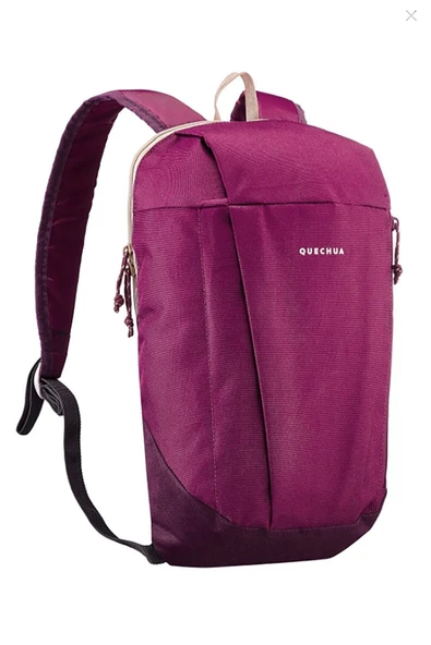 Quechua okul sırt çantası erik moru / mürdüm 10 lt ürün görseli 1