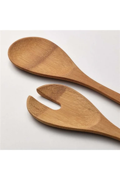 GRÖNSAKER servis takımı, bambu, 2 parça - Resim 2
