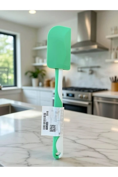 GUBBRÖRA spatula, yeşil-beyaz, 25 cm ürün görseli 1
