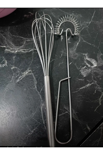 IDEALISK çırpıcı, paslanmaz çelik, 2 parça - Resim 3