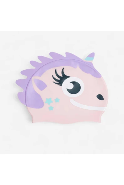 Silikon Çocuk Bonesi Unicorn Pembe Standart ürün görseli 1