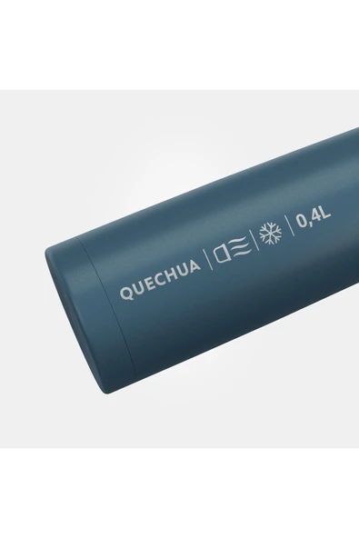 QUECHUA Paslanmaz Çelik Termos - 0,4 Litre - Mavi - Resim 3