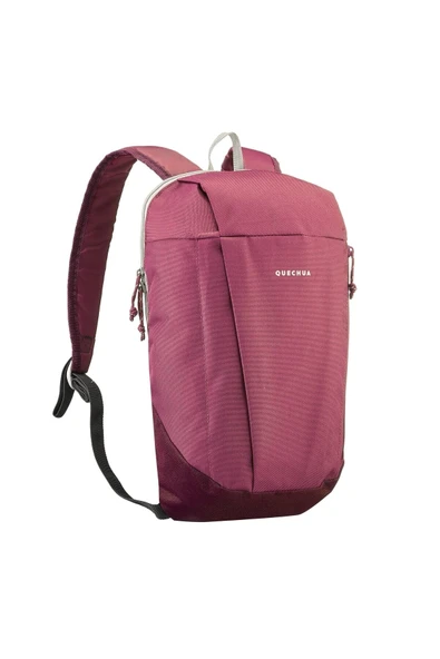 Quechua Outdoor Sırt Çantası - 10 Litre - Koyu pembe / Mürdüm ürün görseli 1