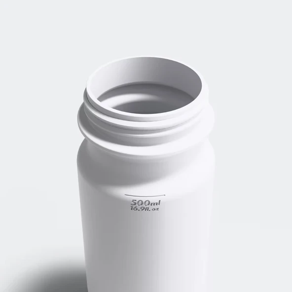 DECATHLON Essential 550 ml Matara Beyaz - Resim 2