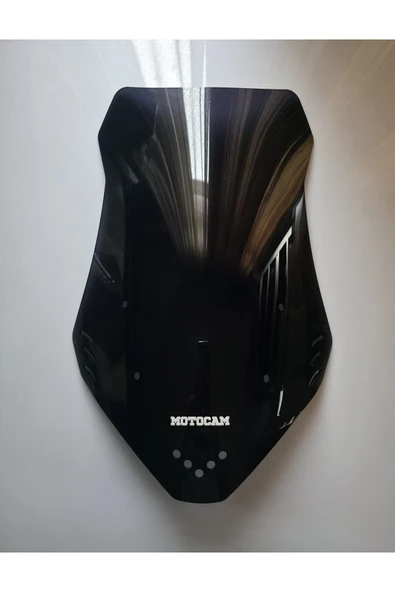 MOTOCAM Volta Revolt RSX7 Ön Cam 2022-2026 Model 55cm Siyah Renkli 4mm KISA ürün görseli 1